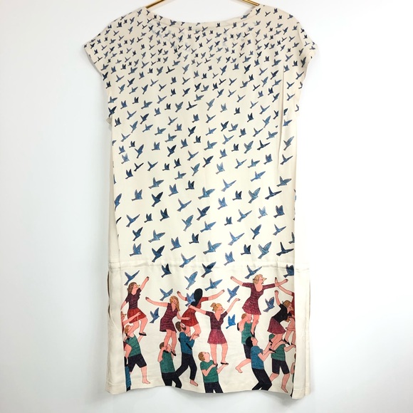 Marion Fayolle x Cotélac Bird People Dress - Picture 3 of 9